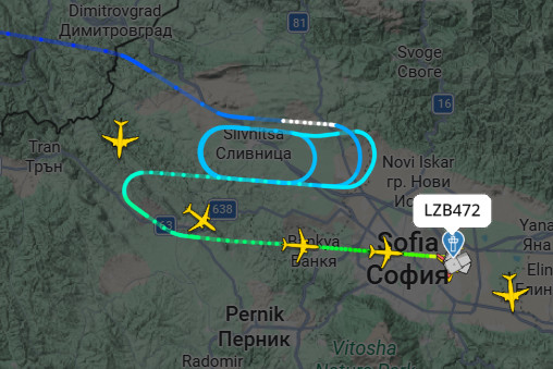 Минимум един дрон бе забелязан над летище София. Забави кацането на седем полета dron-letiste-sofia